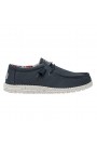 Heydude-mocassin homme-Wally Stretch Canvas Opal Black