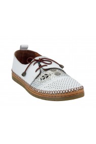 Mocassin femme-Coco&abricot-Mirvaux-V2682B-Blanc