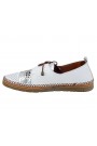 Mocassin femme-Coco&abricot-Mirvaux-V2682B-Blanc