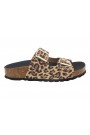 Sandales femme-I Am-6497 velours-Multi-Coloris Tendance.