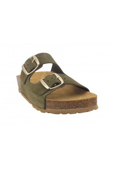 Sandales femme-I Am-6497 velours-Multi-Coloris Tendance.