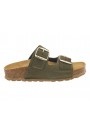 Sandales femme-I Am-6497 velours-Multi-Coloris Tendance.