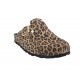 Mules femme-I AM-5008- Suède Léopard