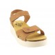 Sandale femme Tokyo-Marron- Plakton 336418(Cuero)