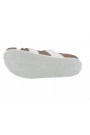 Sandales femme Plakton-CP Bombay-Blanc-Argent-341032