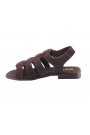 Sandales velours femme Wikers T-162515 - Marron