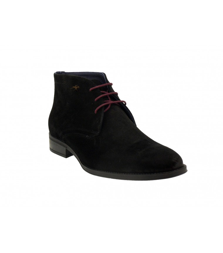 Chaussures lacets Fluchos-8415n-nubuck-2 coloris-noir ou cafÃ©