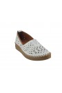 Altex-Mocassin femme-Alana-Blanc