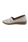 Altex-Mocassin femme-Alana-Blanc