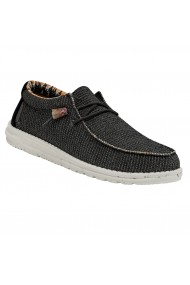 Heydude-mocassin homme-Wally Knit-Charcoal