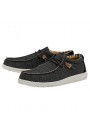 Heydude-mocassin homme-Wally Knit-Charcoal