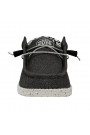 Heydude-mocassin homme-Wally Stretch Canvas Opal Black